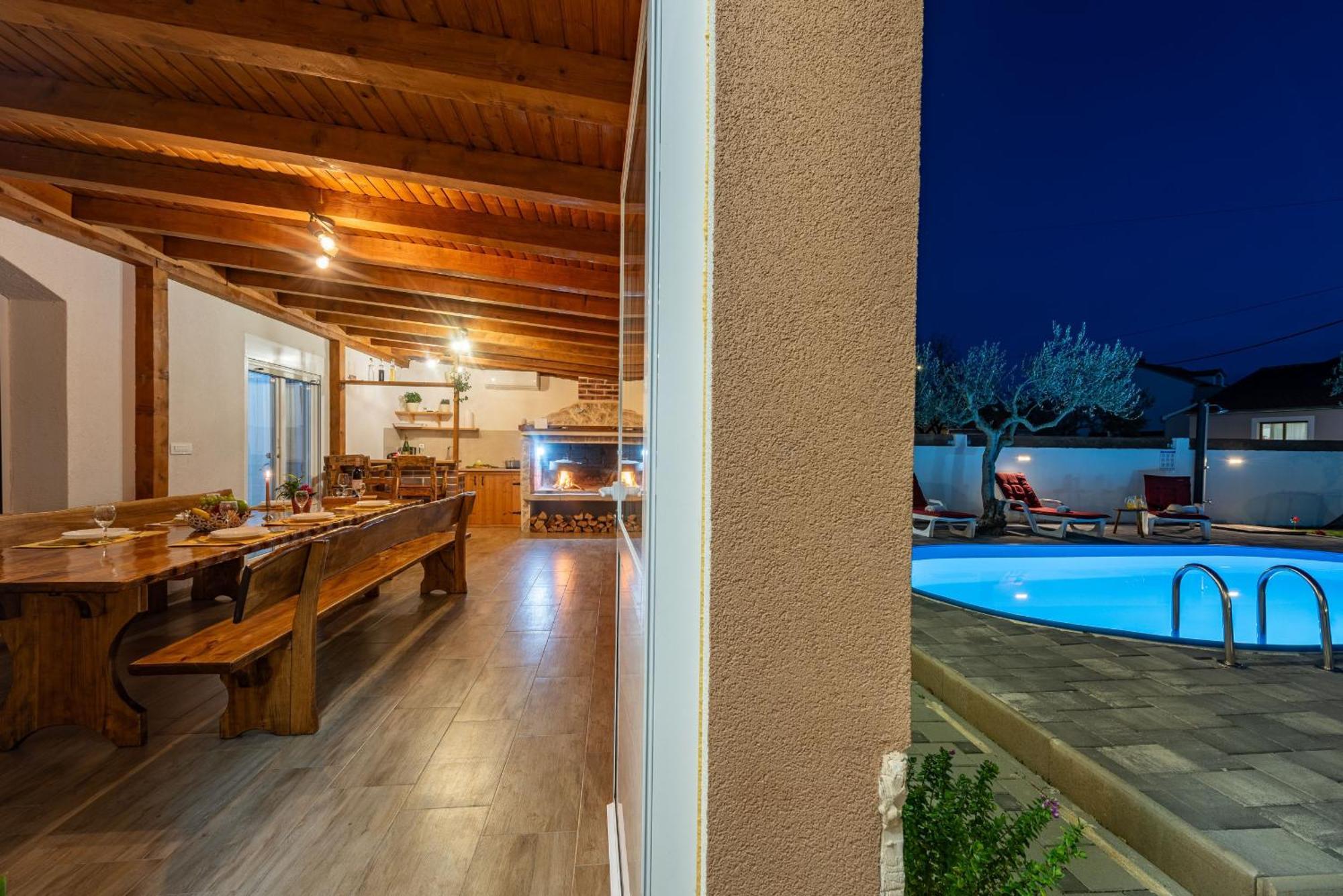 Villa Luma Zadarvillas Gorica  Exteriör bild
