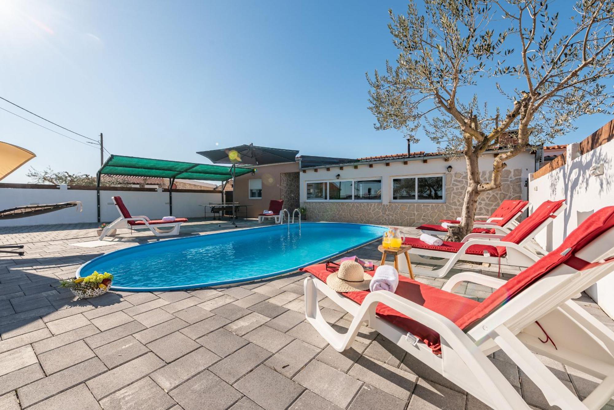 Villa Luma Zadarvillas Gorica  Exteriör bild