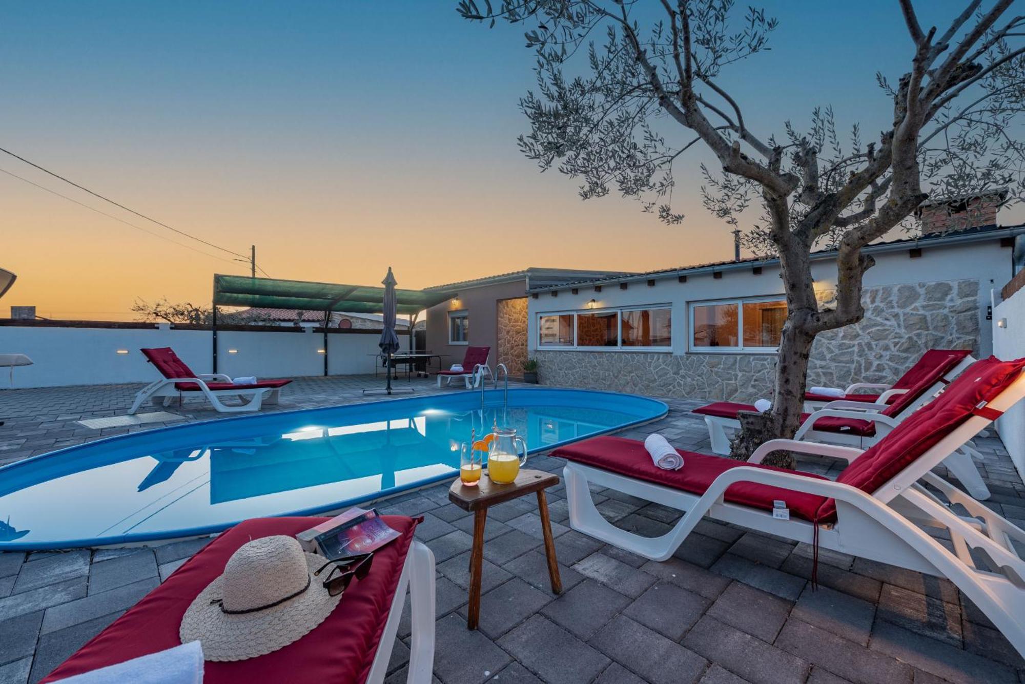 Villa Luma Zadarvillas Gorica  Exteriör bild