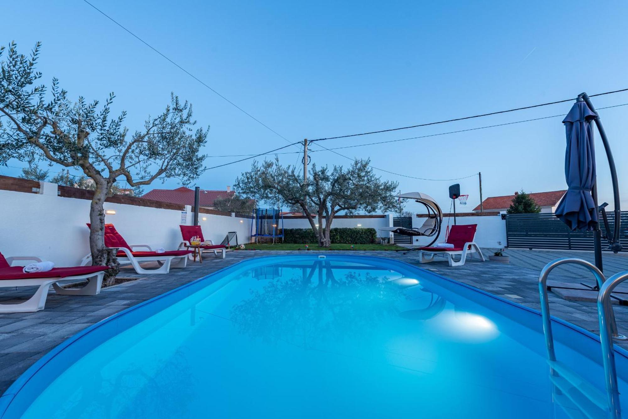 Villa Luma Zadarvillas Gorica  Exteriör bild