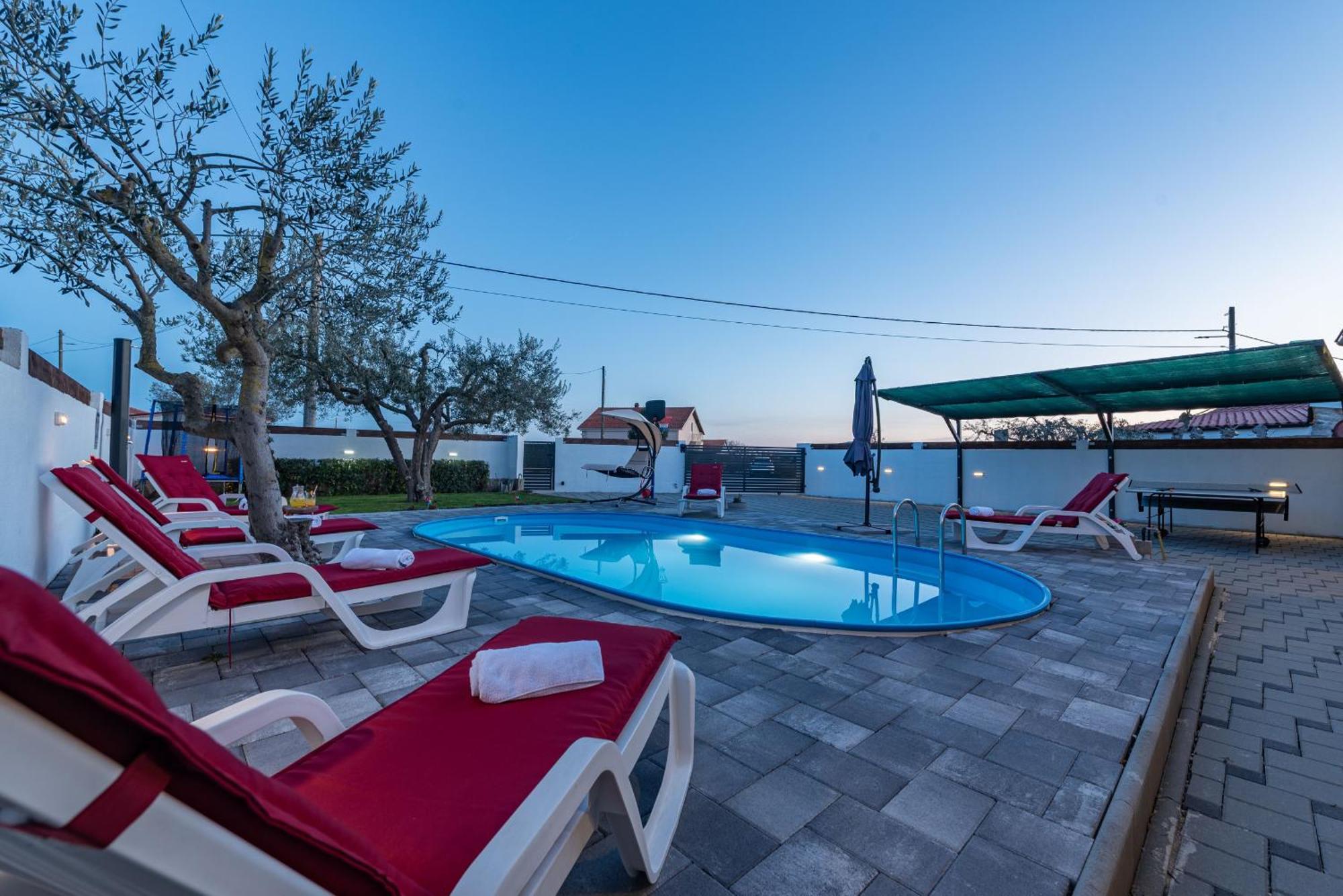 Villa Luma Zadarvillas Gorica  Exteriör bild