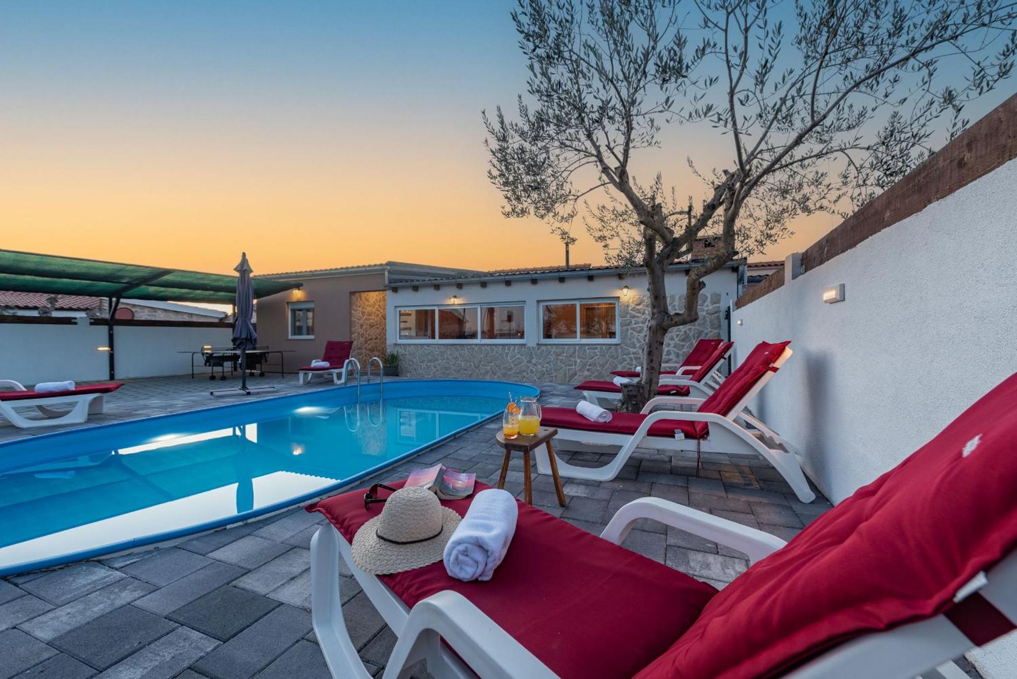 Villa Luma Zadarvillas Gorica  Exteriör bild